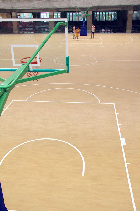 Vinyl Basketball Flooring