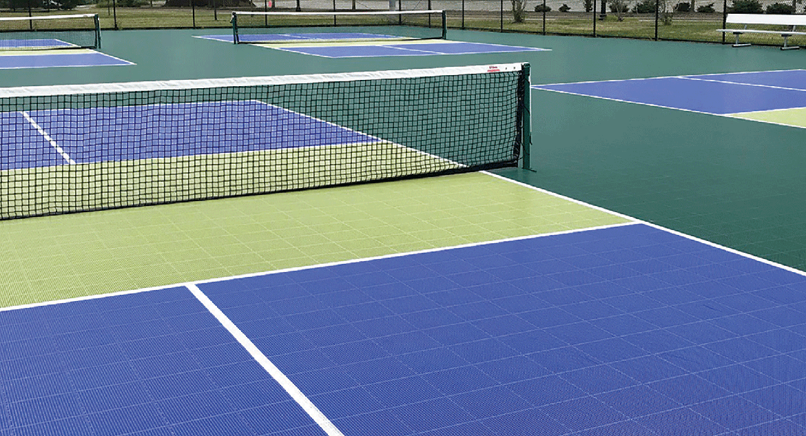 Pickleball flooring