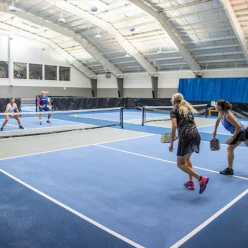 Answers about pickleball court sports floor thickness