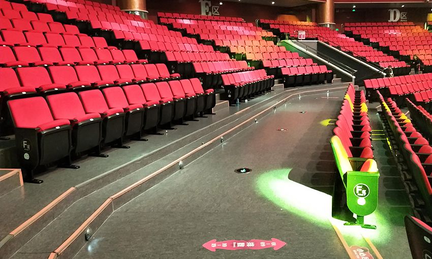 5000 sqm safety flooring for cinema March 2023 for Suning Cinemas