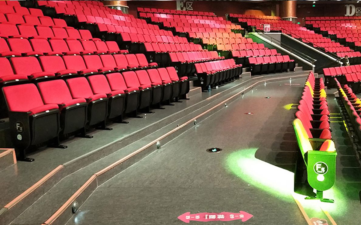 5000 sqm safety flooring for cinema March 2023 for Suning Cinemas