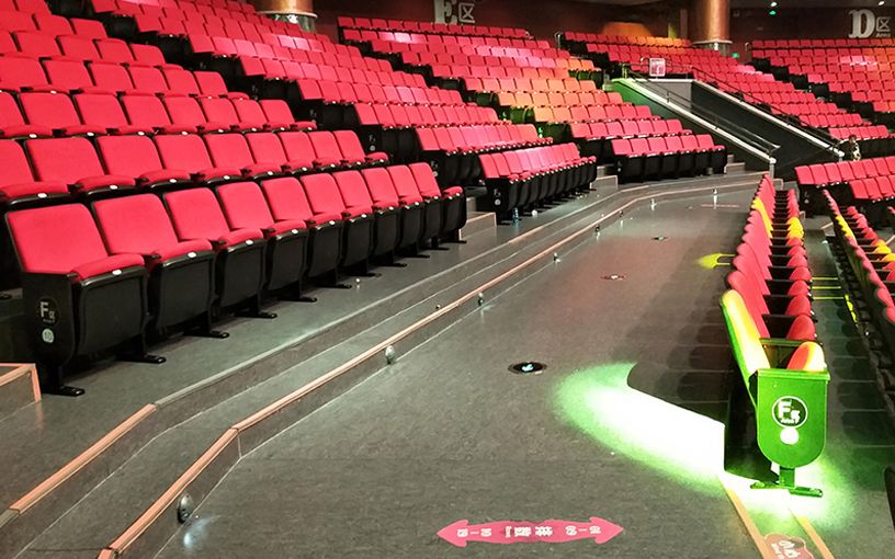 5000 sqm safety flooring for cinema March 2023 for Suning Cinemas